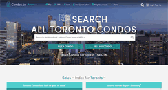 Desktop Screenshot of condos.ca